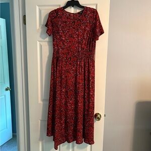 Vera Wang Cheetah Maxi Dress